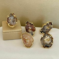 ANEL GEODO DE ÁGATA