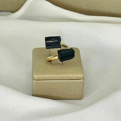 ANEL DUO TURMALINA NEGRA - comprar online