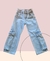 Jean cargo wide leg Kansas