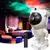 Astronauta Robo Luminária Projetor De Luz Estrela Galáxia Nebulosa Com Caixa de Som Bluetooth