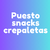 Puesto de snacks crepaletas