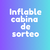 Inflable cabina de sorteo