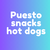 Puesto snacks hot dogs