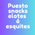 Puesto tipo kermesse snacks elotes ó esquites