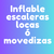 Inflable escaleras locas ó movedizas