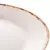 Prato Raso Porcelana Com Borda de Bambu - comprar online