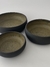 Conjunto de 3 bowls Black - Bahrô Studio de Cerâmica