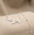 PULSERA MARIPOSA BAÑO DE PLATA