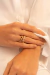 SET 2 ANILLOS CON CRISTALES