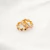 SET 2 ANILLOS CON CRISTALES - comprar online