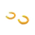 ARETES BRILLO SOLAR AMARILLO - comprar online