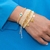 SET PULSERA OJITO BEIGE