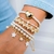 SET X6 PULSERA CORAZON CHUNKI