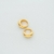 SET ANILLOS X2 BOLD CELEBRATION TALLA 7 - GOLD - comprar online