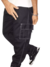 CALÇA CARGO SARJA BLACK - PUNHO ELÁSTICO - comprar online