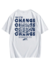 CAMISETA BE THE CHANGE UNISSEX 100% ALGODÃO – LANÇAMENTO