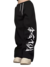 CALÇA MOLETOM MANFITY – ESTAMPA DE LETRAS E CORDÃO AJUSTÁVEL - loja online
