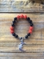 Pulsera Perlas de Mallorca negro y naranjo - comprar online