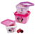 Kit 3 Pote Infantil Bebe Papinha Plasutil