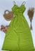 Vestido fenda frontal