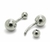 Piercing Bolinha para Umbigo de Aço Inoxidável