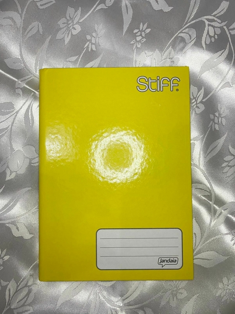Caderno Stiff Amarelo 48 Jandaia