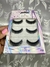 Kit com 3 Pares de Cílios Postiços Ruby Anjo