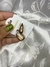 Brinco Folheado Gota Click M Dourado