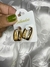 Brinco Folheado Gota Click M Dourado