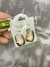 Brinco Folheado Gota Click M Dourado