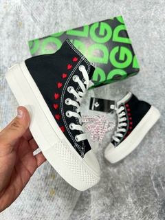 Converse plataforma figuras y colores