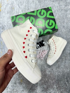 Converse plataforma figuras y colores - tienda online