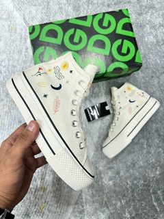 Converse plataforma figuras y colores - Fine Store | Sneakers Store