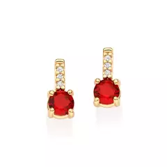 Brinco banhado a ouro 18k