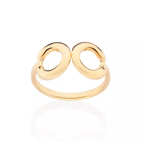 Anel ajustável ferradura fosco