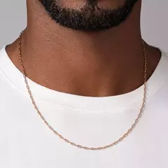 Cordão Banhado a Ouro 50 cm