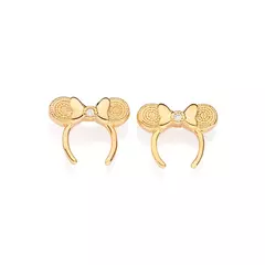 Brinco tiara minnie
