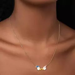 Gargantilha donald e margarida - comprar online