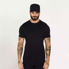 T-SHIRT SLIM BASIC BORDADO BUH