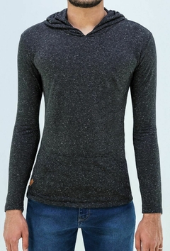 CAMISETA ML CONCEPT SLIM COM CAPUZ OGOCHI