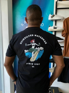 CAMISETA M/C A PROPER PRINT QUIKSILVER
