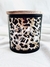 Vela de soja aromática con tapa de madera ANIMAL PRINT