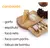 KIT QUEIJO 4 PEÇAS - Prática tábua equipada com gaveta - comprar online