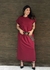 Vestido Rubi longo com fenda laterais - comprar online