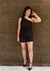 Conjunto Mariana Preto com faixa na cintura - comprar online