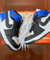 BOTA JORDAN INFANTIL PRETO/AZUL na internet