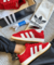 TÊNIS CAMPUS COURO VERMELHO - Daelut Shoes