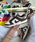 TÊNIS DUNK LOW BRANCO/CAFÉ