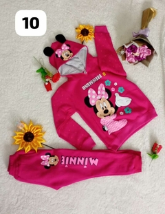 CONJUNTO MINI MOUSE FUCSIA