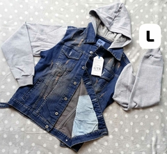 Casaca de hombre Jeans Mangas de Algodón